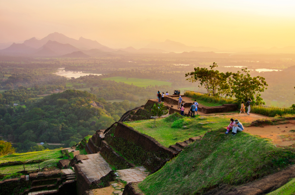 Sigiriya,Rock,,Sri,Lanka